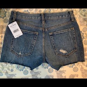 Size 25 Free people shorts, brand new never worn